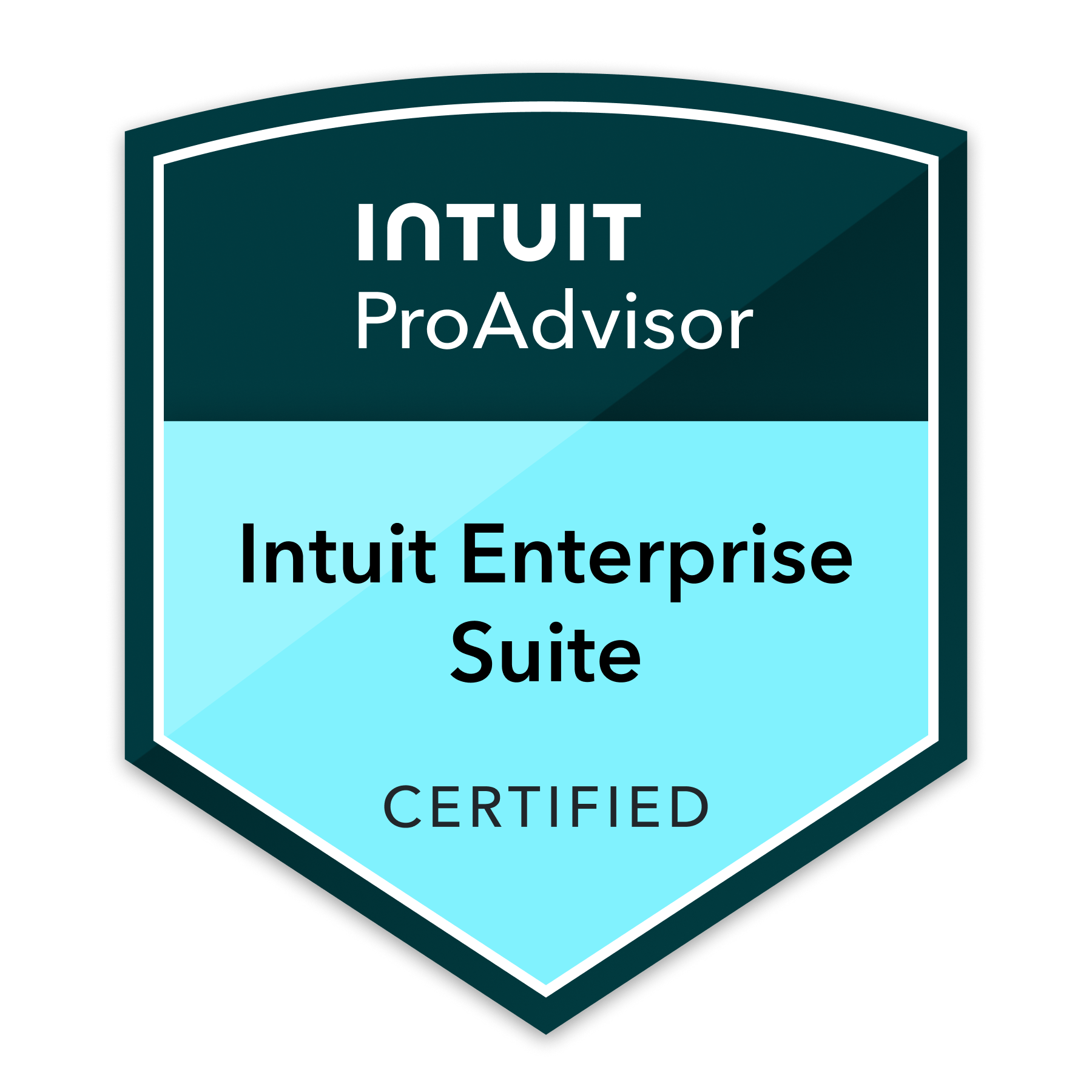 Intuit ProAdvisor Enterprise Suite certified badge